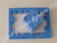 happy puzzle blau