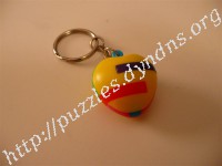 Heart keyring